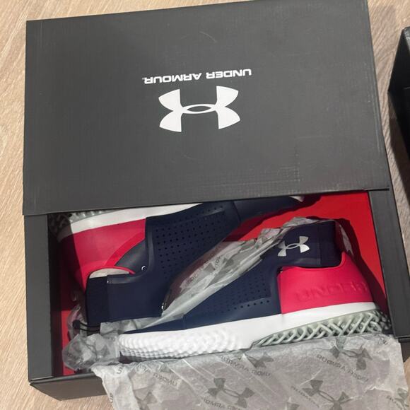 Under Armour Men's Architech Futurist Tom Brady Patriots Sneaker 9.5 NWB Sample - Picture 5 of 13